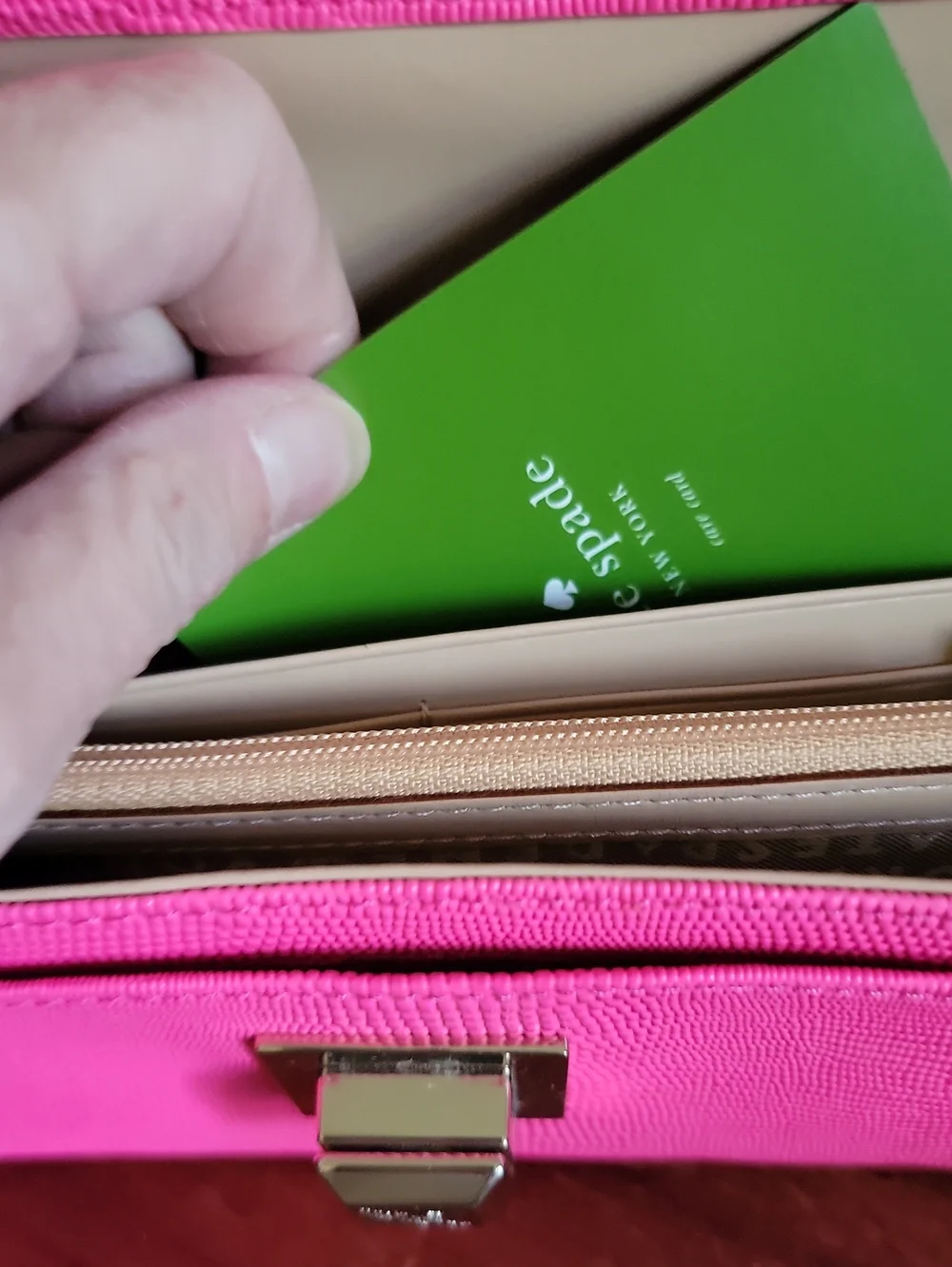 kate spade bright pink